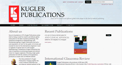 Desktop Screenshot of kuglerpublications.com